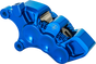 Arlen Ness 320-114 Monoblock Axial Brake Caliper, Left, Blue