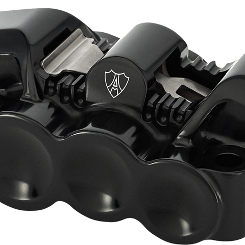 Arlen Ness Monoblock Radial Brake Caliper 320-130, Left-Side, Black