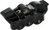 Arlen Ness Monoblock Radial Brake Caliper, Right-Side Black, Part 320-132