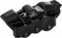Arlen Ness Monoblock Radial Brake Caliper, Right-Side Black, Part 320-132