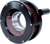 FEULING PARTS BA Slim Air Cleaner Kit for Harley Twin Cam 5444-S with Red Filter