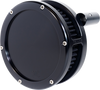 FEULING PARTS BA Slim Air Cleaner Kit for Harley Twin Cam 5543-S – Black with Black Filter