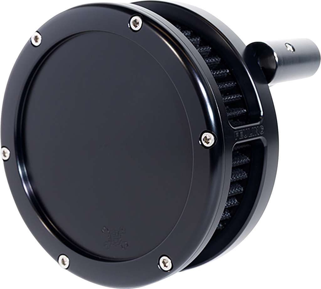 FEULING PARTS BA Slim Air Cleaner Kit for Harley Twin Cam 5543-S – Black with Black Filter