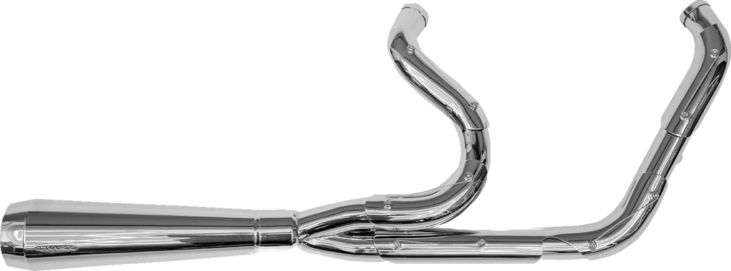 TRASK 2-into-1 Assault Exhaust System, Full Polished - TM-5040PO