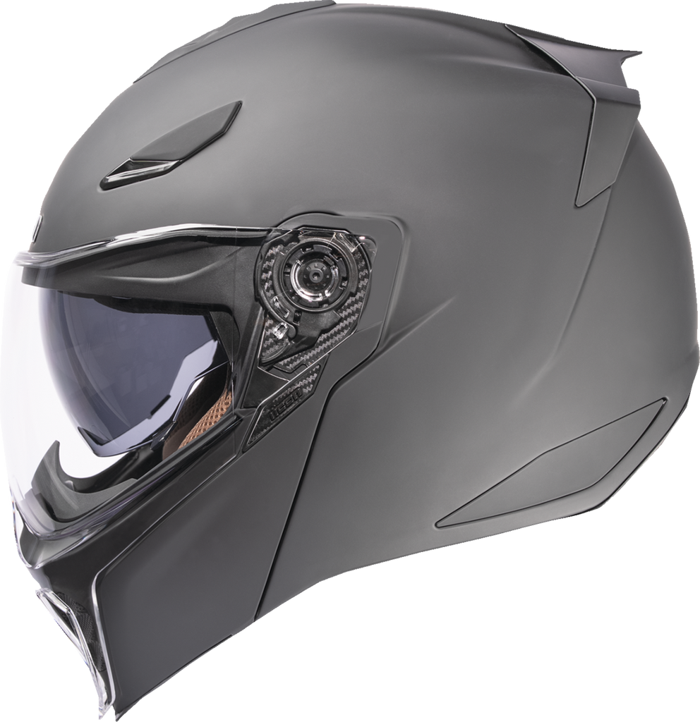 ICON Threshold™ Modular Helmet - Solid Matte Black - XL (Part 0100-2695)