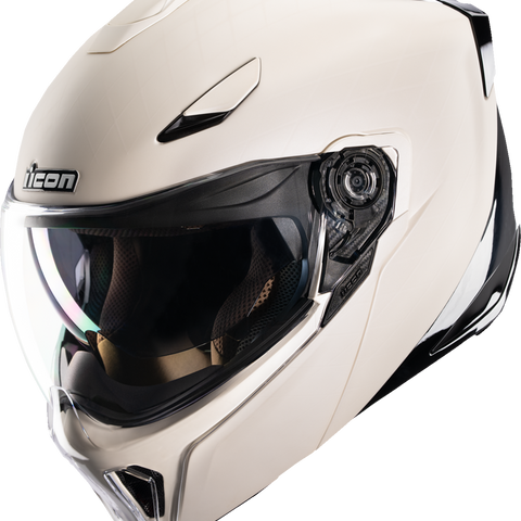 ICON Threshold™ Modular Helmet - Steady State - White - Medium (Part Number 0100-2700)