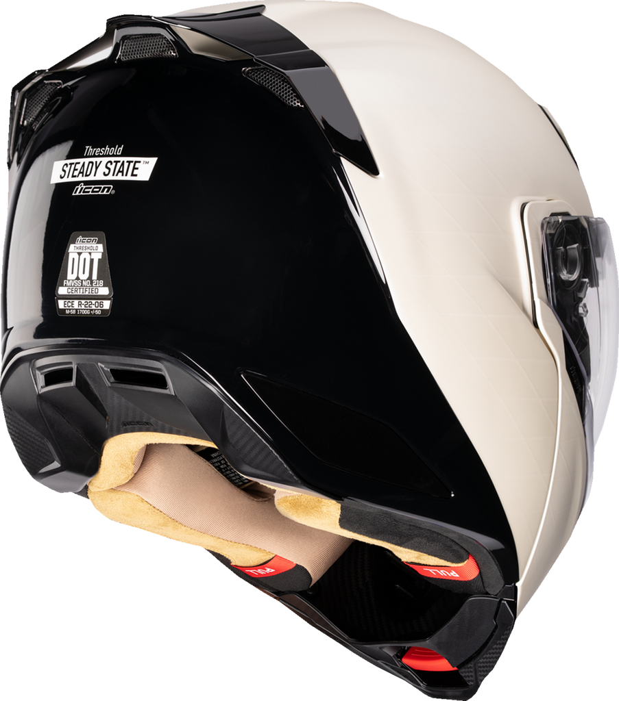ICON Threshold™ Modular Helmet - Steady State - White - Extra Small (XS) - Part 0100-2698