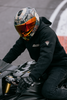 ICON Threshold™ Odokuro Modular Helmet - Black, Small (Part No. 0100-2715)