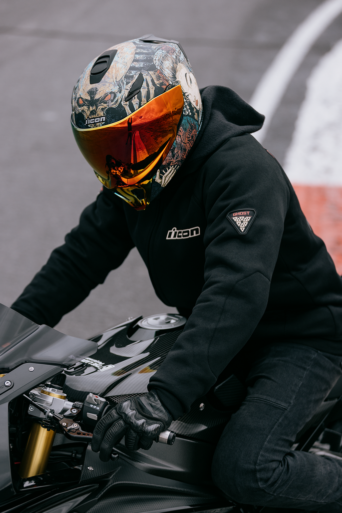 ICON Threshold™ Odokuro Modular Helmet - Black, Small (Part No. 0100-2715)