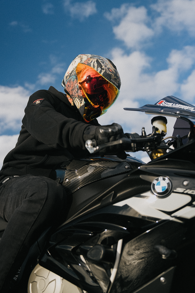 ICON Threshold™ Modular Helmet Odokuro Black 3XL – Advanced Safety and Comfort