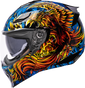 ICON Threshold™ Modular Helmet Burn Birdie Burn Blue Large - Part 0100-2724