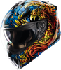 ICON Threshold™ Modular Helmet Burn Birdie Burn - Blue - 2XL (Part No. 0100-2726)