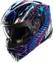 ICON Threshold™ Modular Helmet Synthwave Lazer Cobra Blue XS - Part 0100-2728