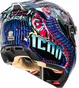 ICON Threshold™ Modular Helmet Synthwave Lazer Cobra - Blue, XL (Part Number: 0100-2732)