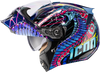 ICON Threshold™ Modular Helmet Synthwave Lazer Cobra 2XL - Blue, Part 0100-2733