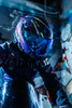 ICON Threshold™ Modular Helmet Synthwave Lazer Cobra Blue 3XL - Part 0100-2734