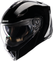 ICON Threshold™ Modular Helmet - Solid Gloss Black Large (Part #0100-2814)