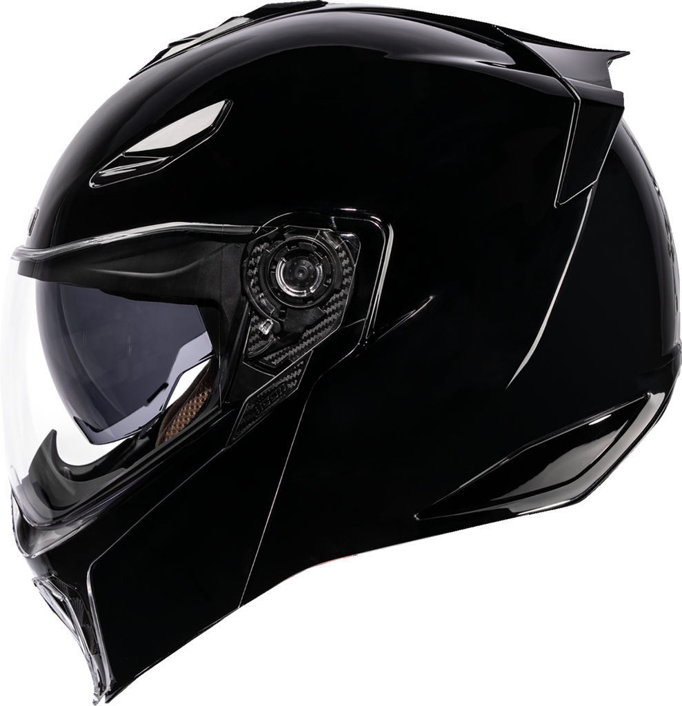 ICON Threshold™ Modular Helmet - Solid Gloss Black - XL (Part 0100-2815)