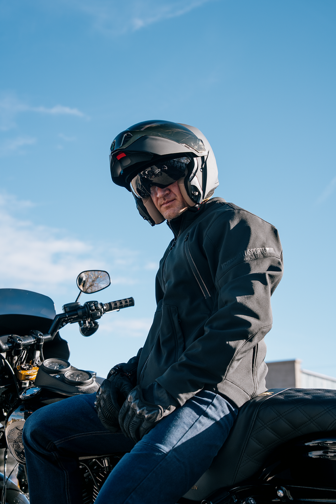 ICON Threshold™ Modular Helmet - Solid Gloss Black - XL (Part 0100-2815)