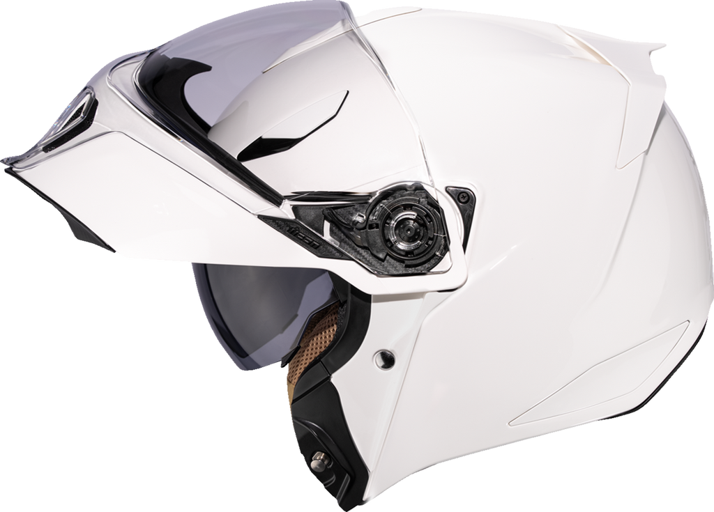 ICON Threshold™ Modular Helmet - Solid Gloss White - XS (Part Number 0100-2818)