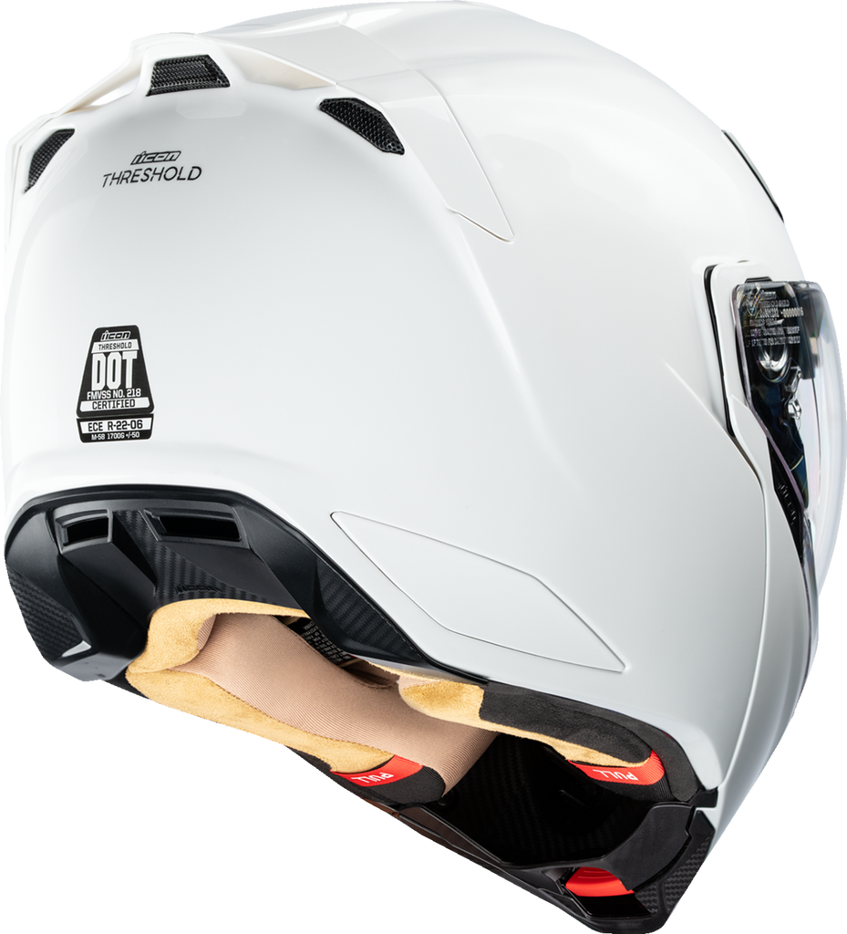 ICON Threshold™ Modular Helmet - Solid Gloss White 2XL - Part 0100-2823