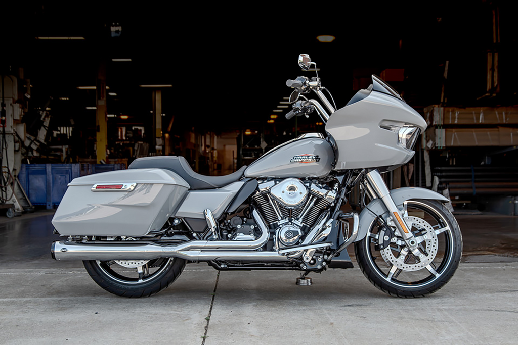 S&S CYCLE GNX 2-Into-1 Exhaust System for M8 Touring Bikes - Chrome, 49-State Compliance (Part No. 550-1170)