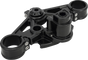 Arlen Ness Black Billet Triple Tree Top 130-014