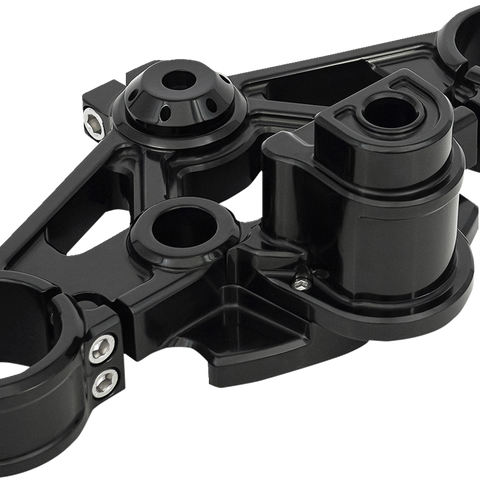 Arlen Ness Black Billet Triple Tree Top 130-014