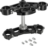 Arlen Ness Black Triple Tree Kit for Touring Models, 7° Rake, Part Number 130-015