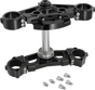 Arlen Ness Black Triple Tree Kit for Touring Models, 7° Rake, Part Number 130-015