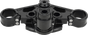 Arlen Ness Black Billet Triple Tree Top 130-014