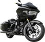 Arlen Ness Black Triple Tree Kit for Touring Models, 7° Rake, Part Number 130-015