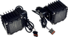 CUSTOM DYNAMICS LED Turn Signals for Harley-Davidson Softail Low Rider ST - Smoke Lens, Amber/White, Part SD-LRST-FT-AW