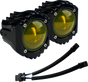 CUSTOM DYNAMICS Harley-Davidson SD-FOG-3Y Selective Yellow Fog Light Pair