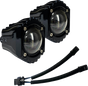 CUSTOM DYNAMICS Harley-Davidson SD-FOG-4W White/Clear Fog Light Kit