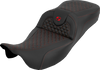 SADDLEMEN Extended Reach RoadSofa™ Seat - Dragon Scale for FLH/FLT 2008-2025