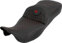 SADDLEMEN Extended Reach RoadSofa™ Seat - Dragon Scale for FLH/FLT 2008-2025