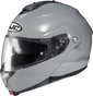 HJC C91 Solid Motorcycle Helmet - N Gray, 3XL - Advanced Safety & Comfort Features