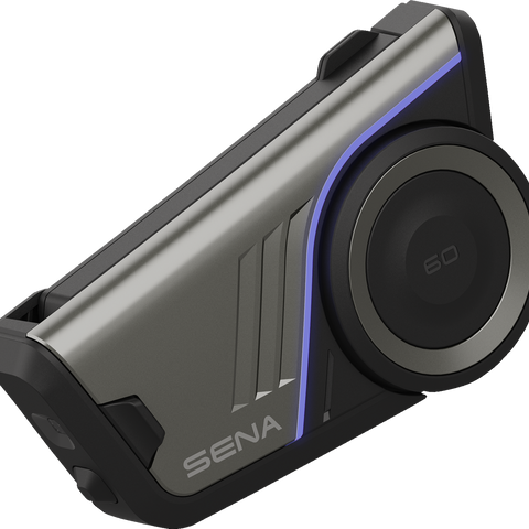 SENA 60S Communication System Dual Pack with Wave Intercom - Advanced Bluetooth Motorcycle Intercom with Cellular Connectivity