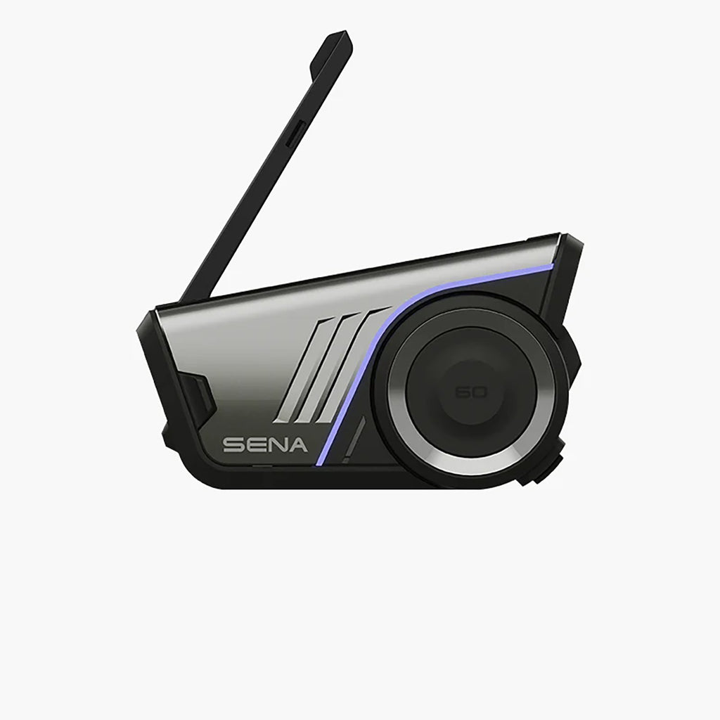 SENA 60S Communication System Dual Pack with Wave Intercom - Advanced Bluetooth Motorcycle Intercom with Cellular Connectivity