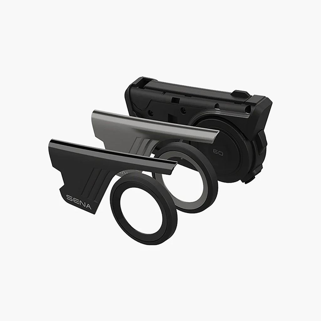 SENA 60S Communication System Dual Pack with Wave Intercom - Advanced Bluetooth Motorcycle Intercom with Cellular Connectivity
