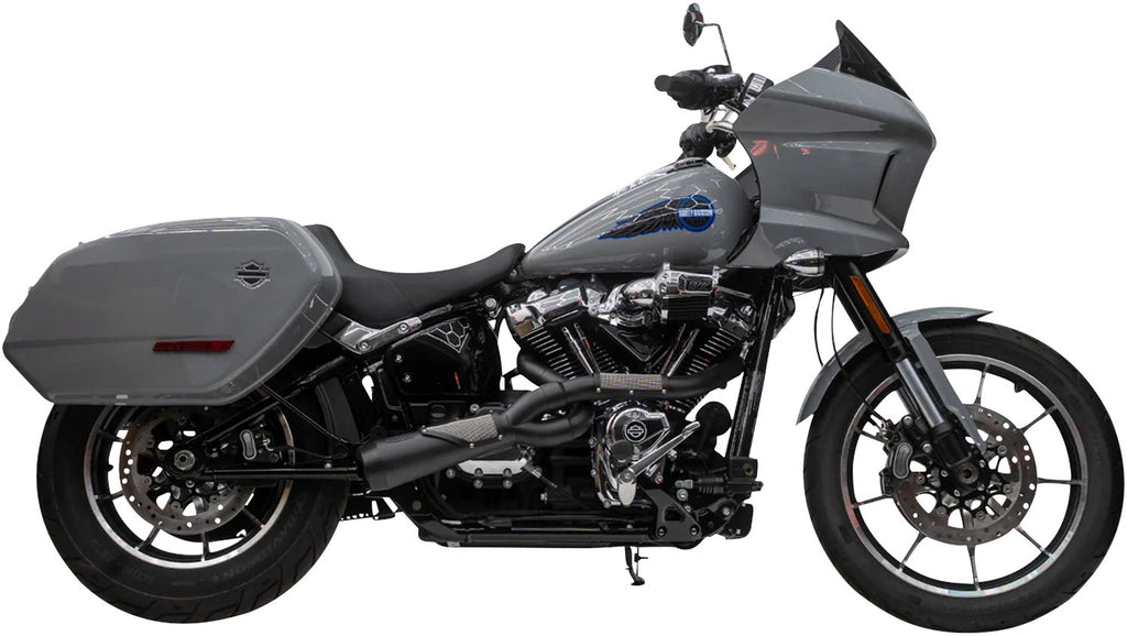 TRASK TM-5132BK 2-into-1 Big Sexy Exhaust System for M8 Softail