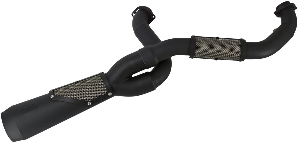 TRASK TM-5132BK 2-into-1 Big Sexy Exhaust System for M8 Softail