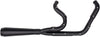 TRASK Assault 2-Into-1 Exhaust System, Full Black on Black, TM-5030BKBK