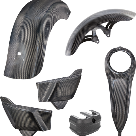 Arlen Ness Carbon Fiber Body Kit for Harley-Davidson Touring, Part Number 210-100