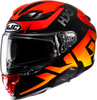 HJC F71 Bard MC1 Helmet - Large with Smart Bluetooth & UV Protection