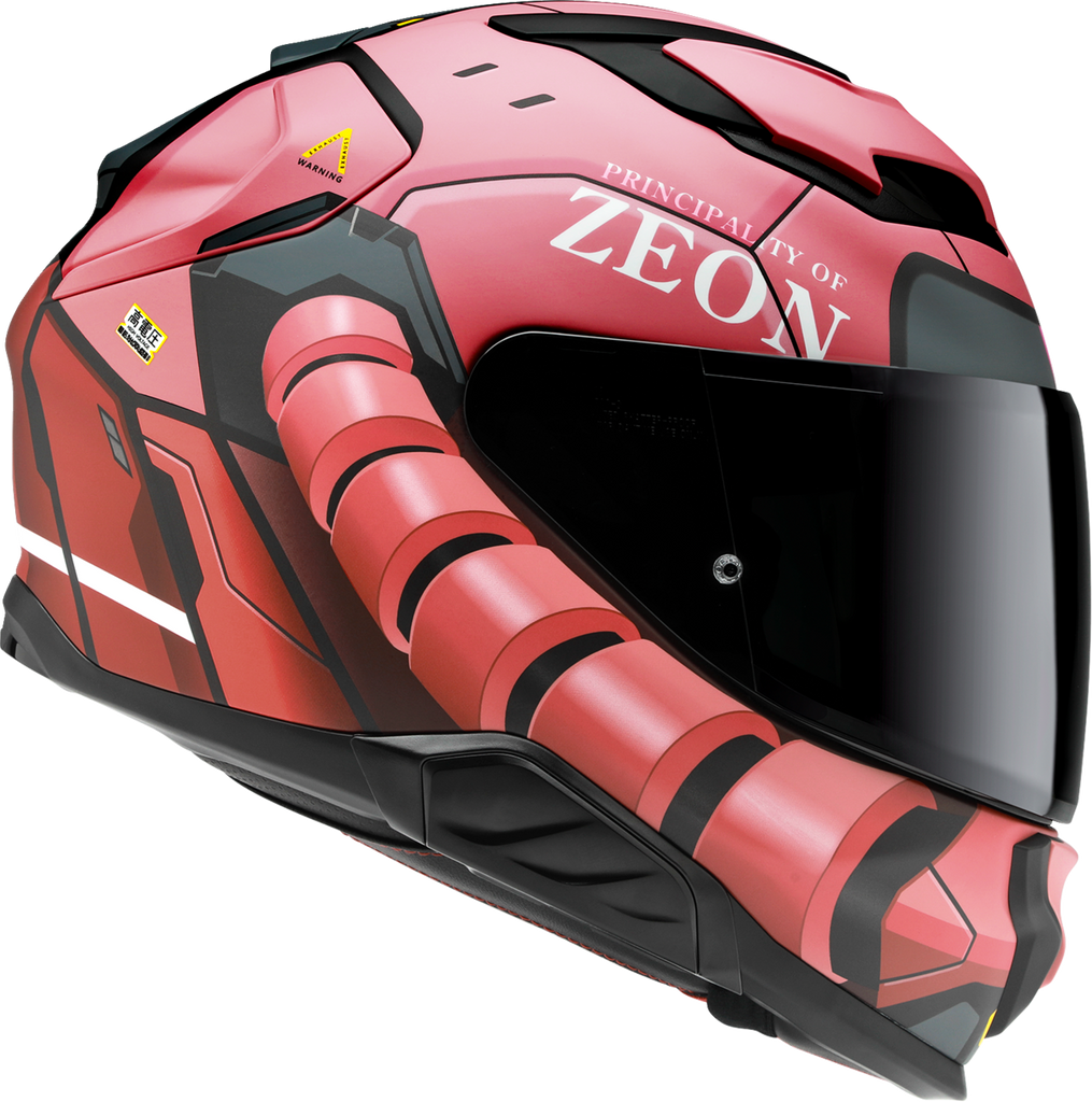 HJC F71 Zaku Motorcycle Helmet with Smart Bluetooth System and Sunshield – Large, Bandai Namco Collaboration