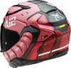 HJC F71 Bandai Namco Zaku Motorcycle Helmet with Bluetooth, Sun Visor, and Anti-Fog Shield