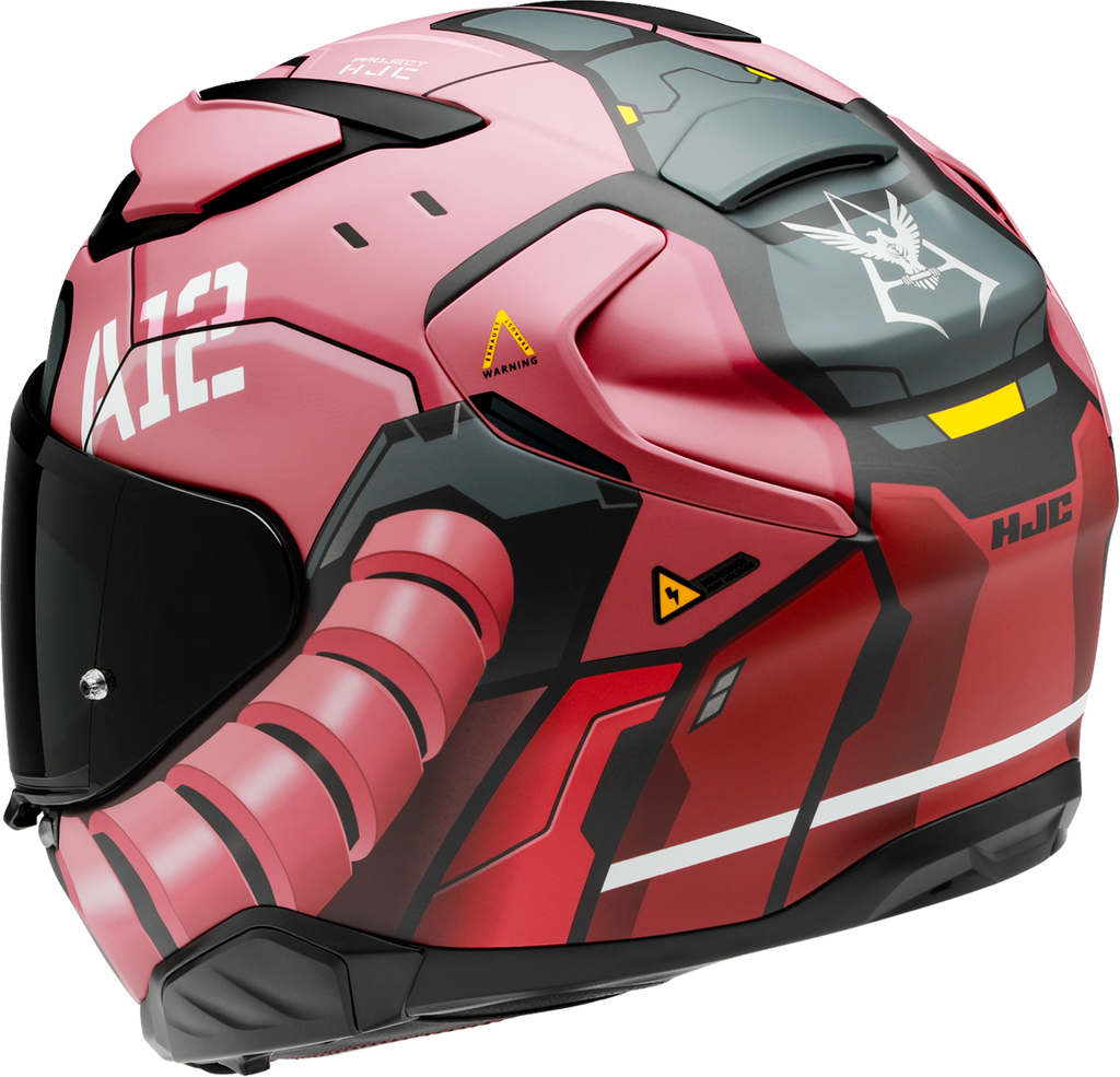 HJC F71 Helmet Bandai Namco Zaku XL with Advanced Safety and Communication Features