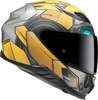 HJC F71 Bumblebee Motorcycle Helmet with Smart Bluetooth System – 2XL, Part Number 464807
